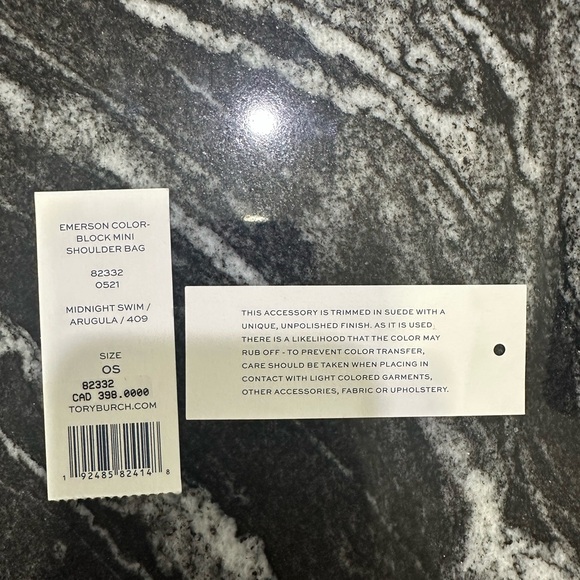 NEW Tory Burch Emerson Color-Block Mini Shoulder Bag - Picture 7 of 8